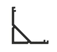 profilé aluminium d'angle led